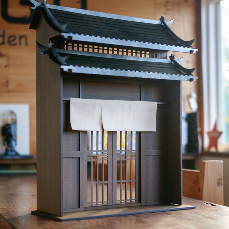 1/6スケール和風ドールハウス和の建物その一 料亭 | kkcompany