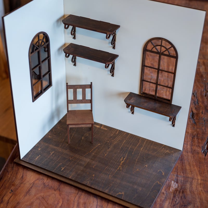 アンティページ　劇場型ドールハウス 劇場型ドールハウス進捗