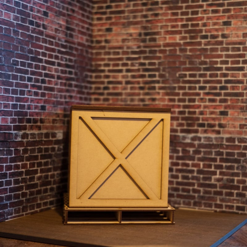 4周年記念セール！ 1/6スケールドールハウス古レンガのハウス木