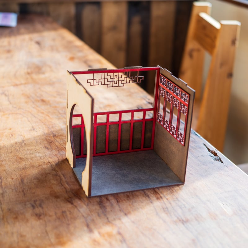 ミニチュア　パーテーション　（ロココ宮殿風）A ミニチュア パーテーション （ロココ宮殿風）A 【公式通販】