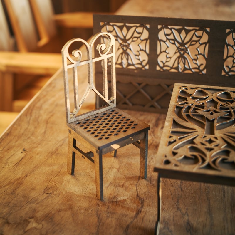 1/6スケールミニチュア家具 応接室セットパターン2 | kkcompany