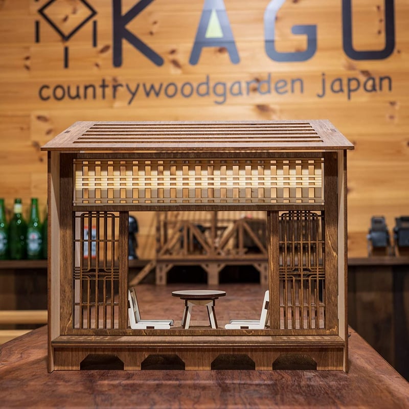 1/10スケールドールハウス縁側と個室 | kkcompany
