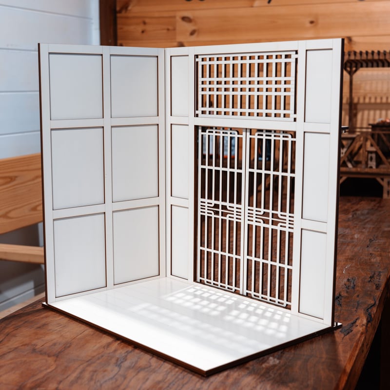 1/6スケール和風ドールハウス 和室白 | kkcompany