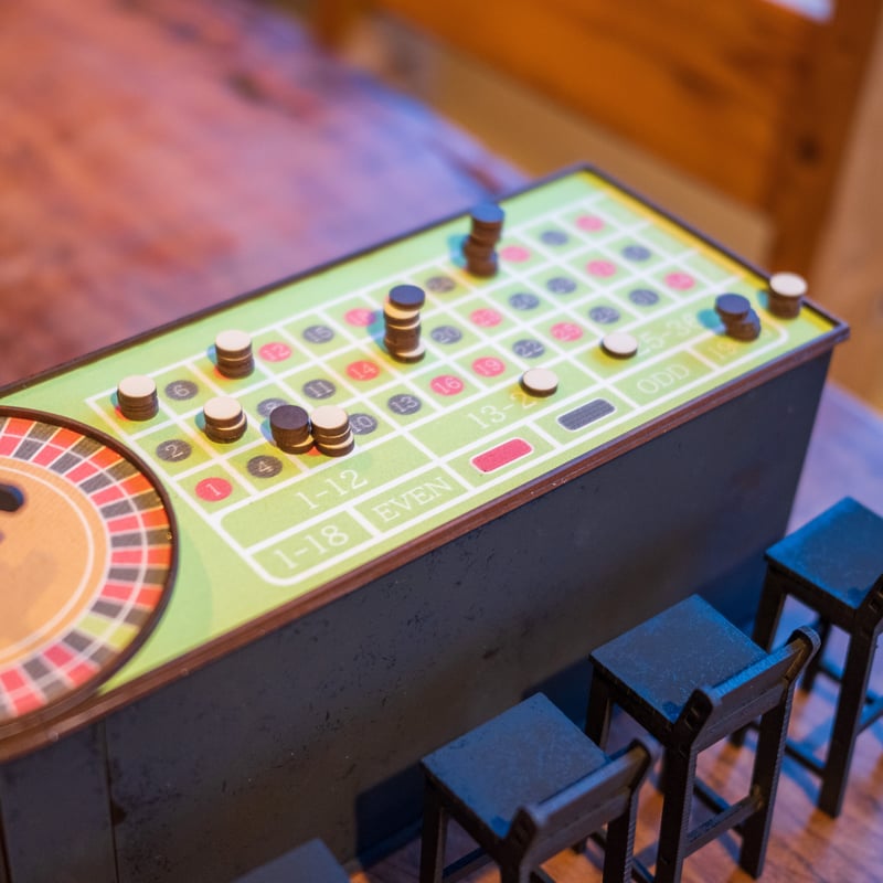 値下げミニチュア ルーレットテーブルセットMINIDELUXE ROULETTE Drinking Roulette Game Set ドリンキング ルーレット ゲーム セット