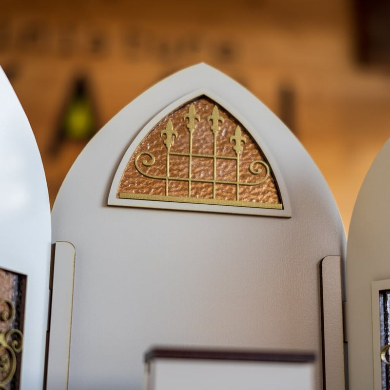 1/10スケールドールハウス教会ミニタイプ | kkcompany