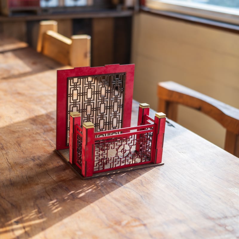 ちびスケールドールハウス 中華風ベランダ | kkcompany ちびスケールドールハウス 中華風ベランダ | kkcompany