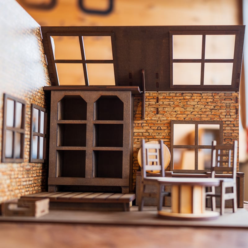 ミニチュアドールハウス ROBOTIME Rolife ミニチュアドールハウスキット ミニサイズ