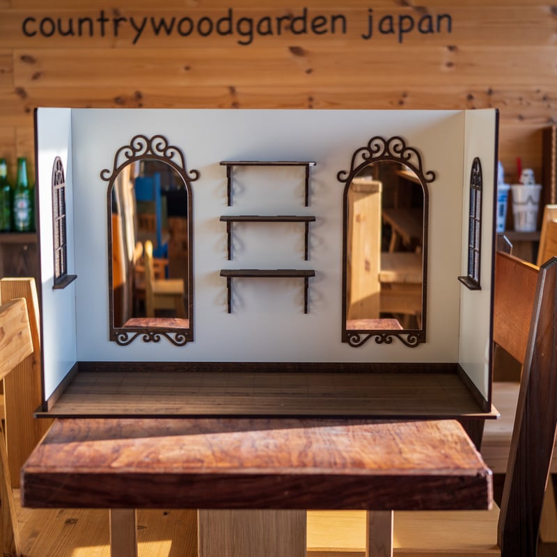 1/6スケールドールハウス洋館 鏡の部屋 ワイドタイプパターン4 1/6スケールドールハウス洋館 鏡の部屋 ワイドタイプパターン4