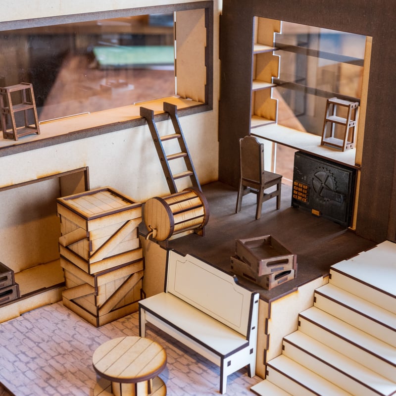 春のミニチュア祭り！ 1/10スケールドールハウス新米魔女のお家家具