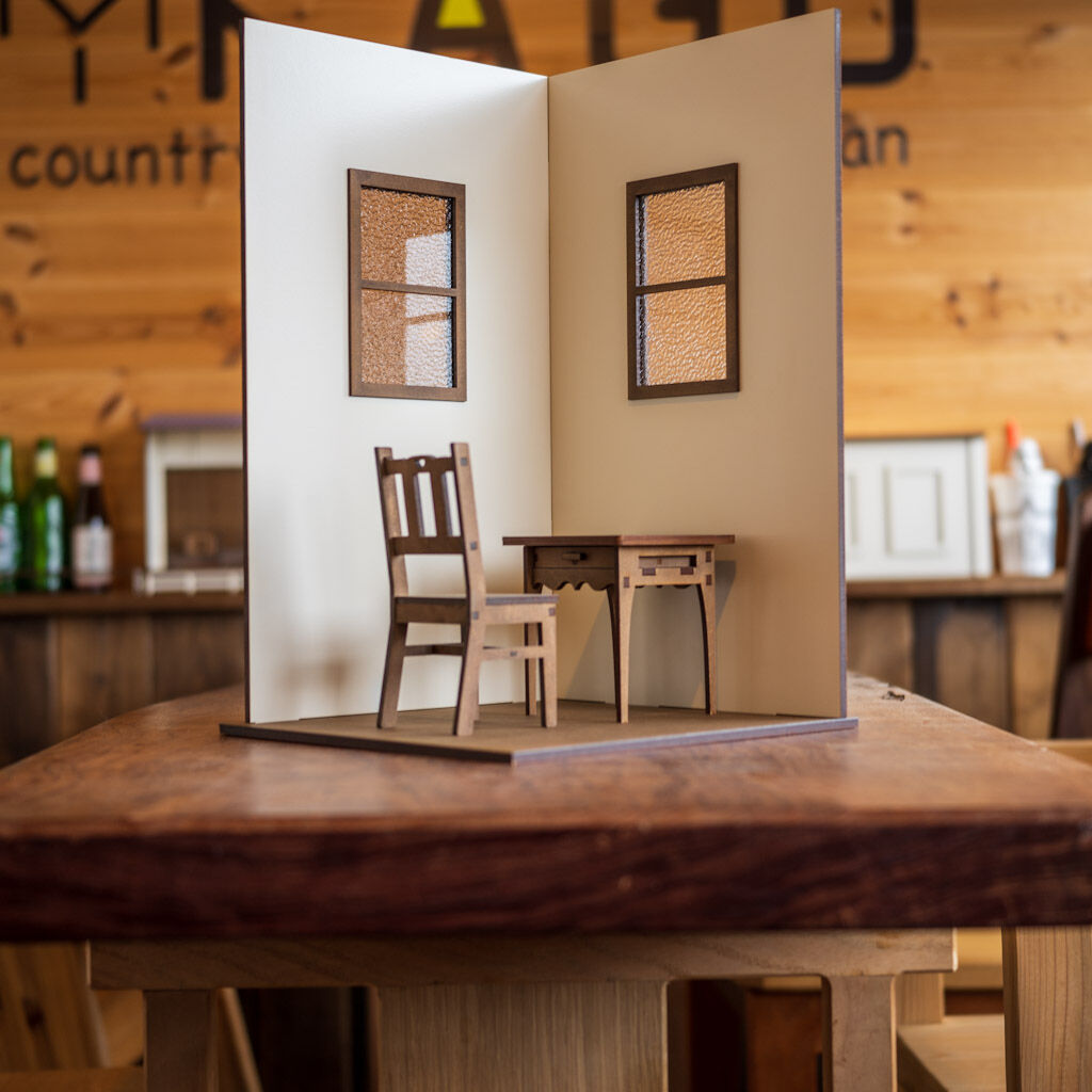 1/6スケールドールハウス書斎 | kkcompany