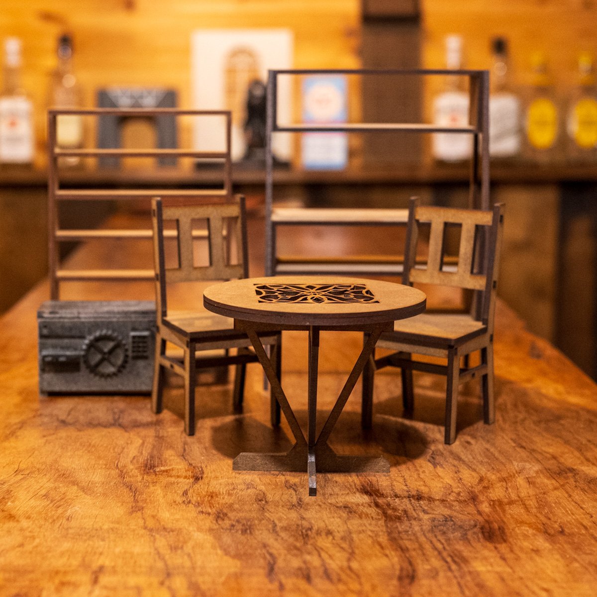 1/6スケールミニチュア家具6点セット オフィス | kkcompany