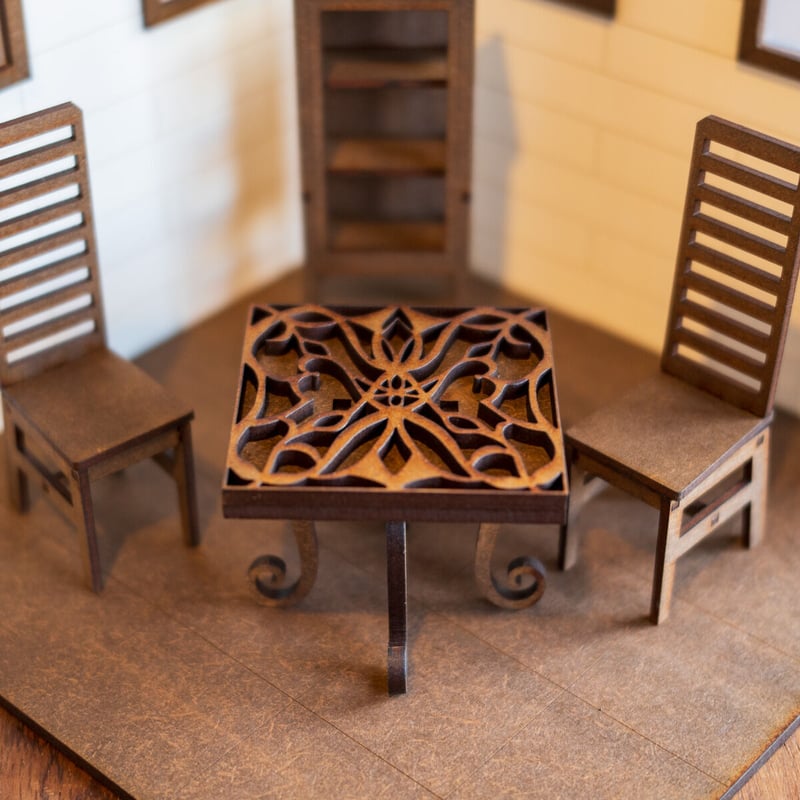 【セール】ペイント＊マグネット式ドールハウス＊ハンドメイド＊レンガ壁 マグネット式【ピンク/ブラウン】ドールハウス＊ハンドメイド