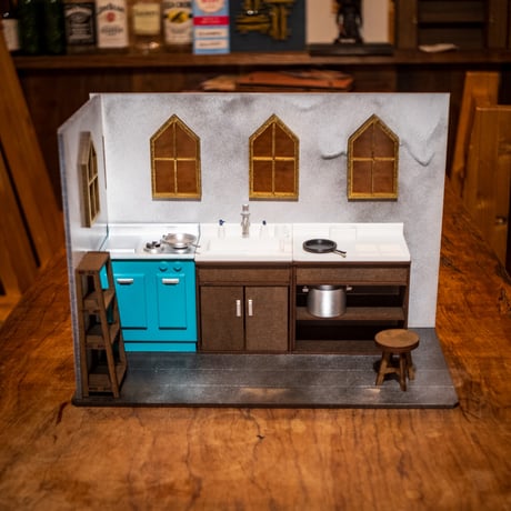 カントリー　ドールハウス　ミニチュアハウス つくるんです®」よりミニチュアハウスキット『カントリー