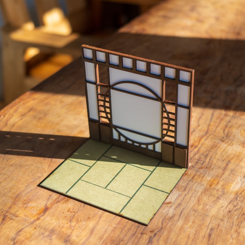 ちびスケールドールハウス 【ちび 和室 背景】 | kkcompany