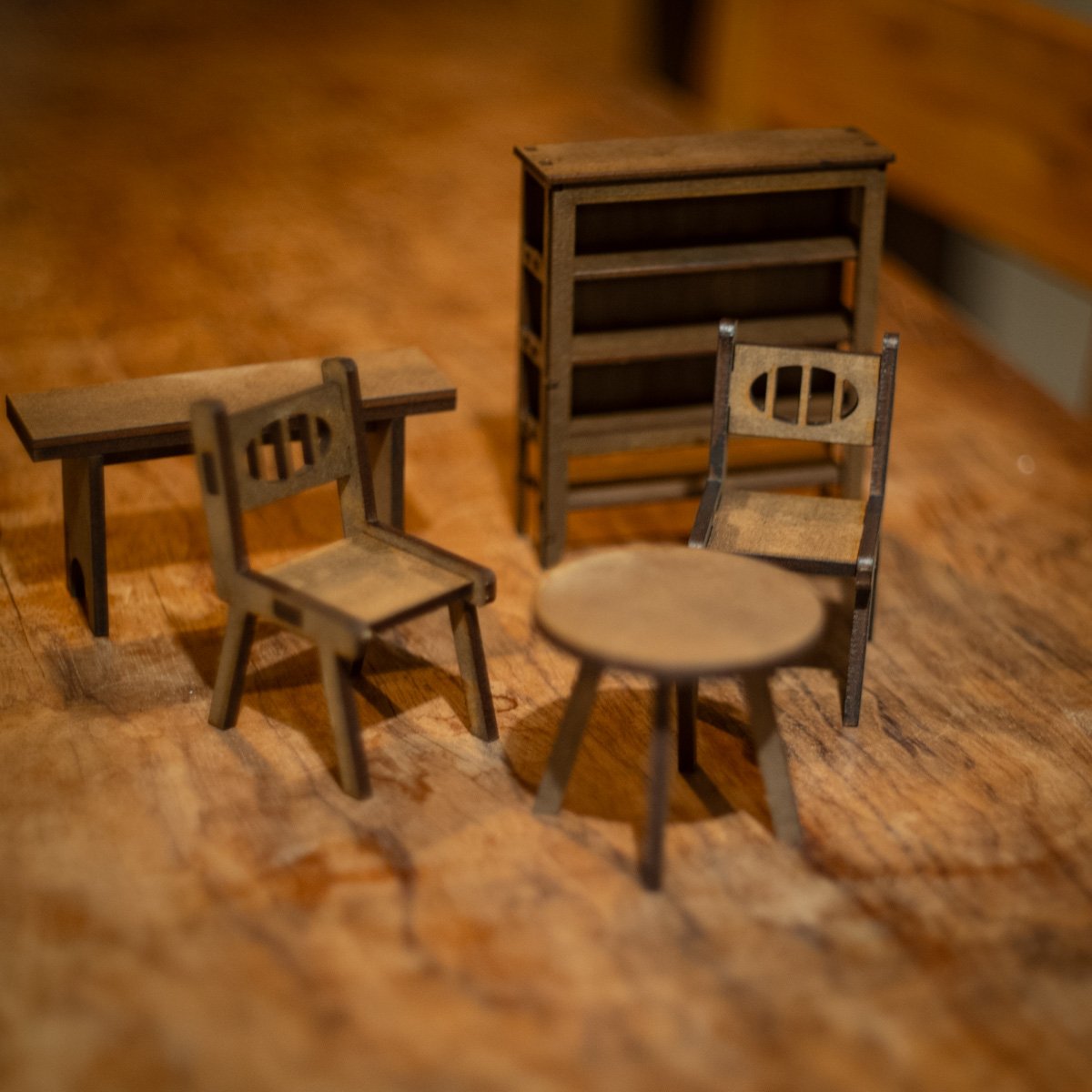 1/10スケールミニチュア家具 和風客間家具セット | kkcompany