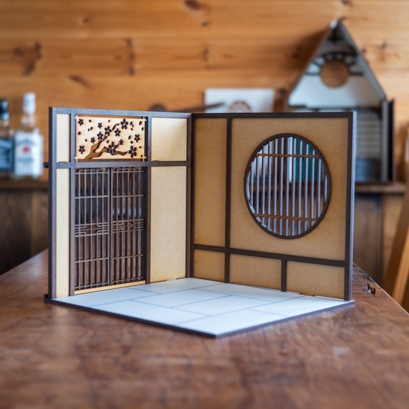 ドールハウスD-14「駄菓子屋」ケース入り ドールハウスD-14「駄菓子屋」ケース入り
