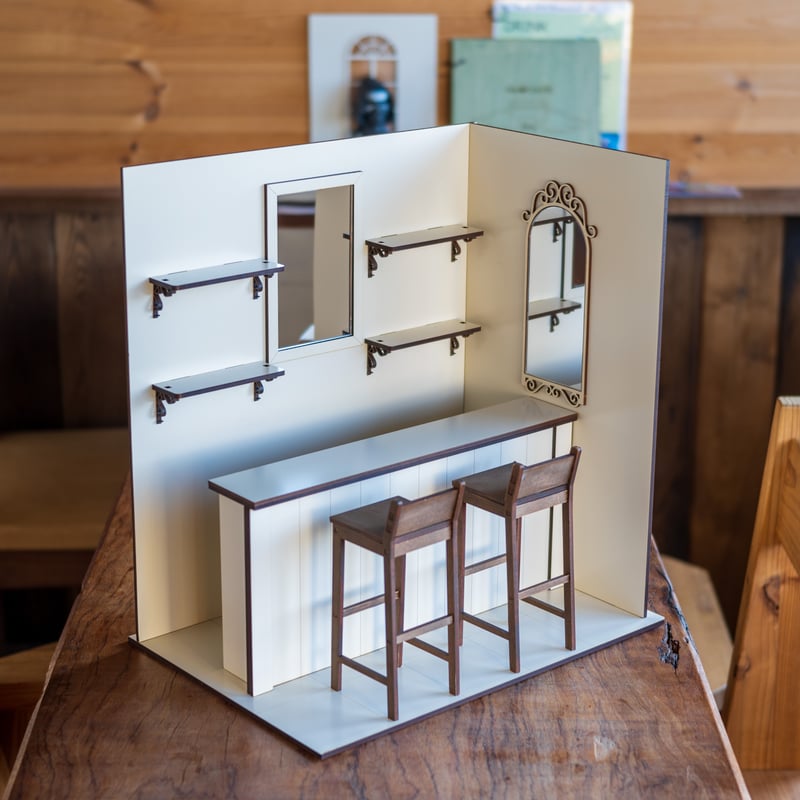 2024年新春セール！1/6スケールドールハウス人気のバーホワイト