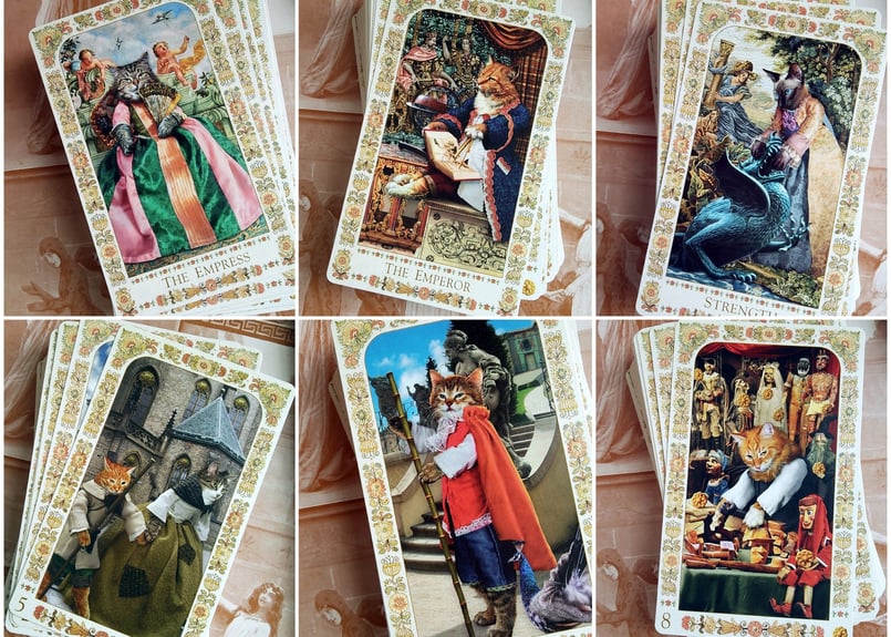 限定入荷】未開封 2004年版バロック ボヘミアン キャッツ タロット 1st