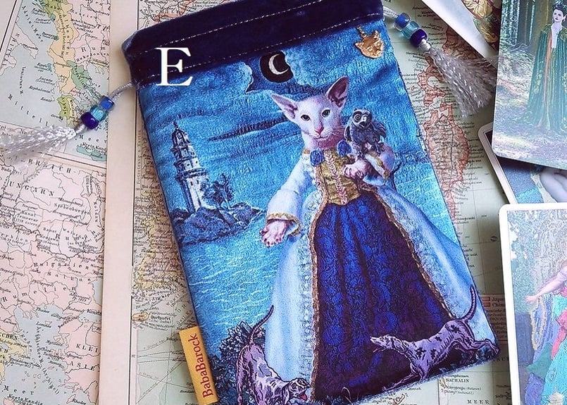 限定入荷】6種類 バロック ボヘミアン キャッツ ／タロットポーチ