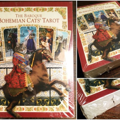 【限定入荷】未開封 2004年版バロック ボヘミアン キャッツ タロット 1st. EDITION ◆The Baroque Bohemian Cats' Tarot  1st. EDITION