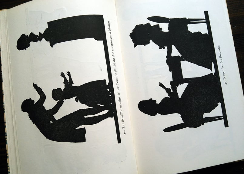 1966年ドイツ インゼル文庫Nr.565＜ゲーテの時代のシルエット