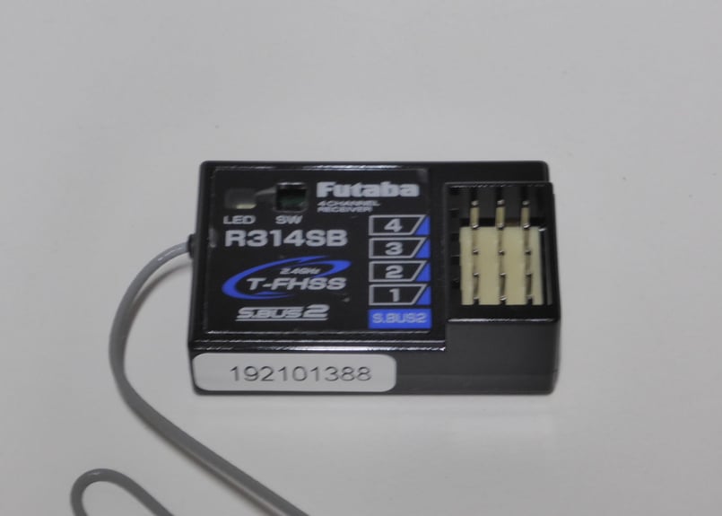 R314SB Futaba 4-Channel Receiver / フタバ 受信機 | RC