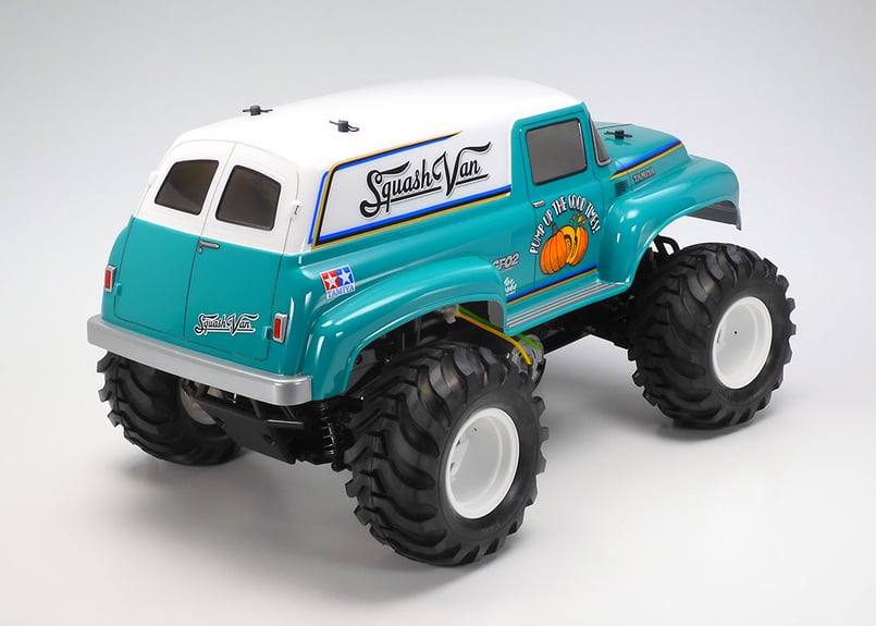 タミヤ 1/10 RC  スカッシュバン 内蔵ジャイロメカプロポ付き 完成品 タミヤ 1/10 RC スカッシュバン 内蔵ジャイロメカプロポ付き