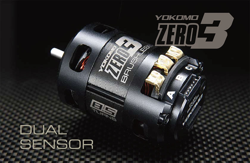 YM-3BL175 YOKOMO ZERO3 Sensored Brushless Motor
