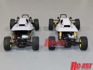 WP-0160 Rear Wide HEX Wheel Hub (Red) / リヤワイド六角