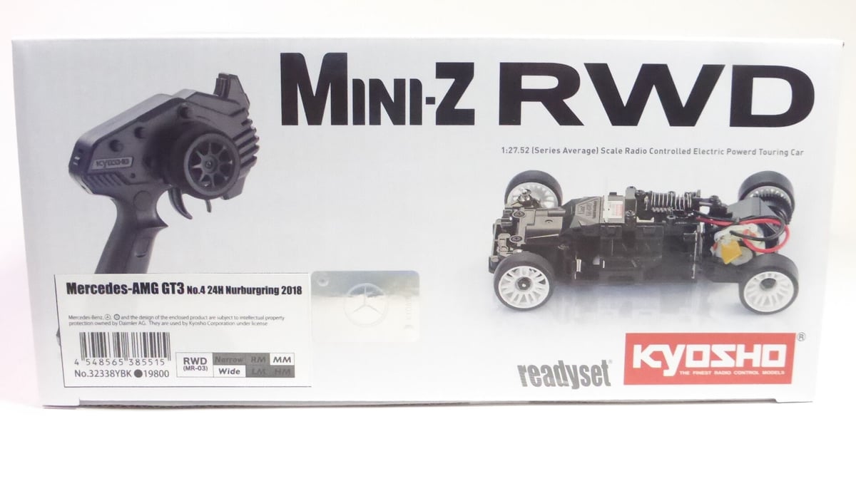 MINI-Z RWD Readyset Mercedes-AMG GT3 No.4 / ミニ