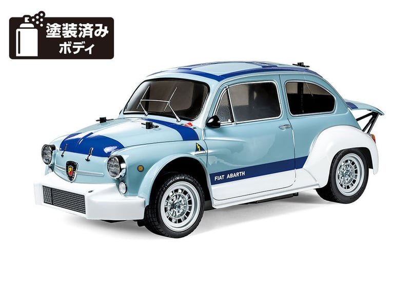 FIAT ABARTH 電動ラジコンカー 1/10 SCALE R/C HIGH PERFORMANCE RACING CAR FIAT