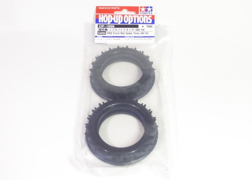 OP-1896 2WD FRONT RIB-SPIKE TIRES (60/14) | RCn