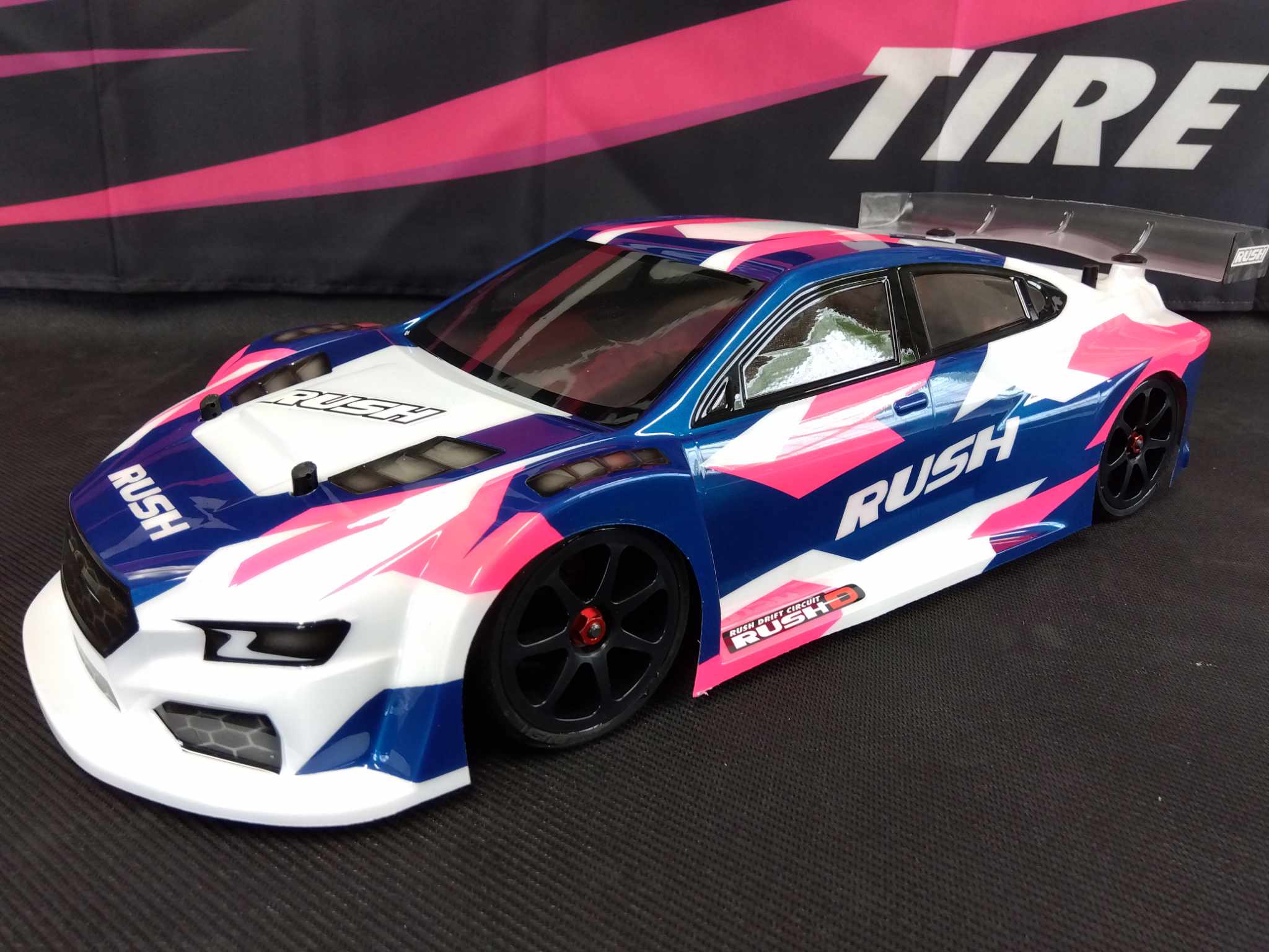 RU-1111a Rush 1/10 Touring Car Body SWX-GT 0.8m