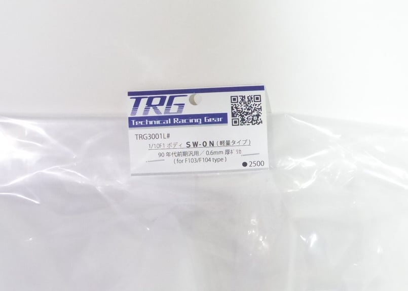 TRG 1/10 F1用ボディー Amazon.co.jp: Slidelogy 1/10 F1用ボディー : おもちゃ