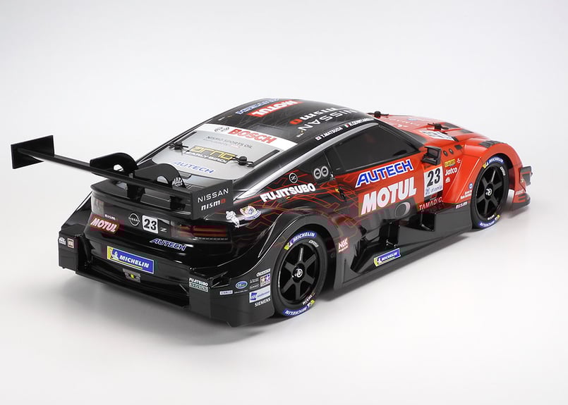 タミヤ 1/10 モチュール GTR 完成済みボディ　タイヤホイール付き Amazon | タミヤ MOTUL AUTECH GT-R ボディ 専用タイヤ&ホイール