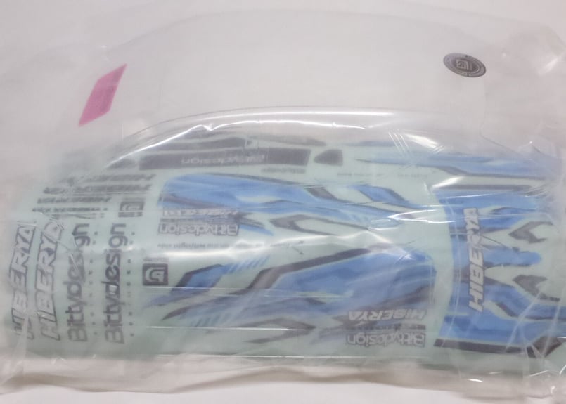 BDFWD-190HBY HIBERYA 1/10 FWD Clear BODY / HIBE BDFWD-190HBY HIBERYA 1/10 FWD Clear BODY / HIBE