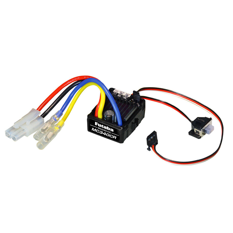 MC340CR FUTABA Brushed ESC | RCnet Automodelismo