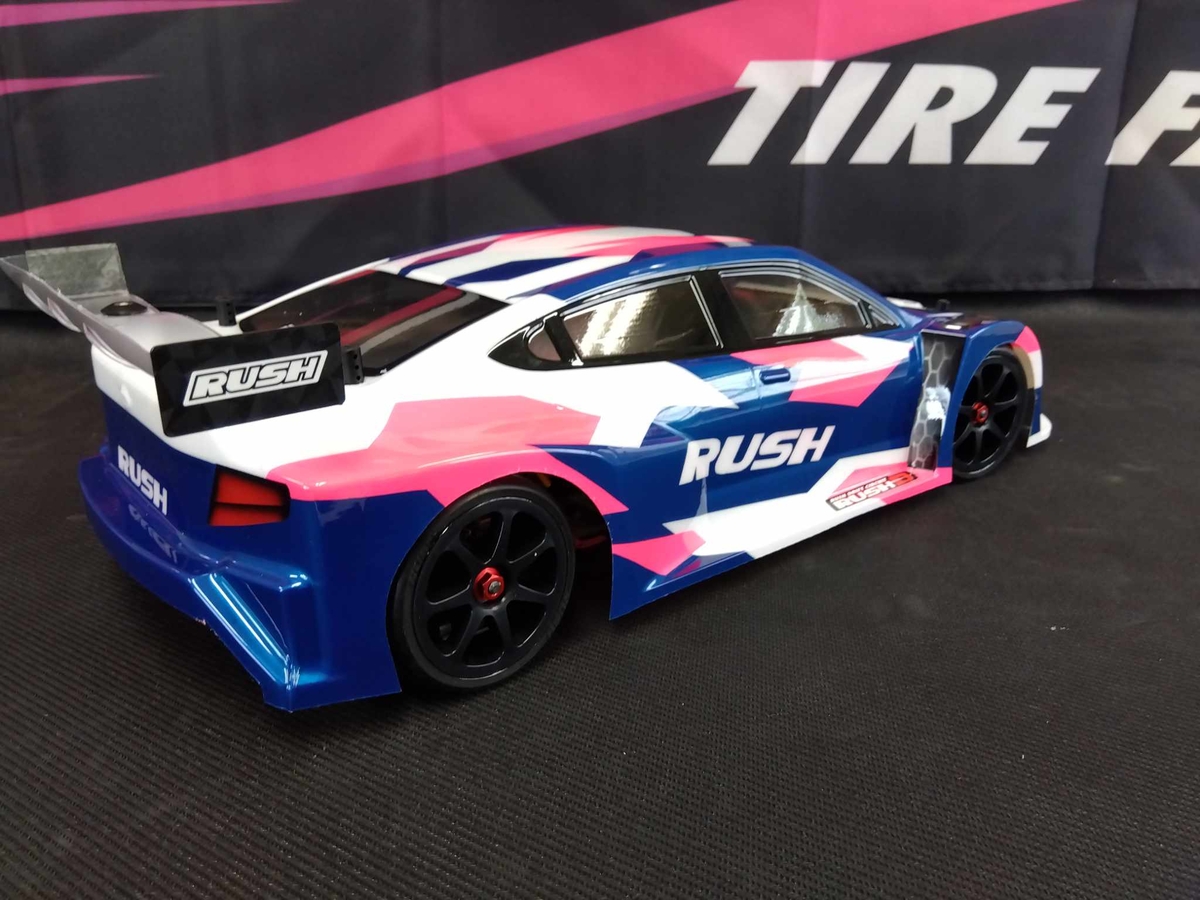 RU-1111a Rush 1/10 Touring Car Body SWX-GT 0.8m