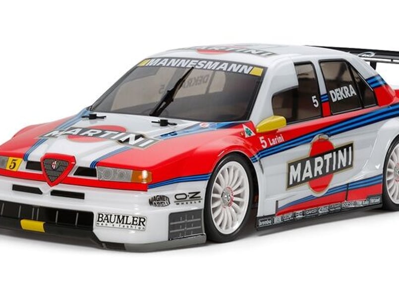 1/10RC アルファロメオ 155 V6 TI マルティーニ（TT-02 シャーシ