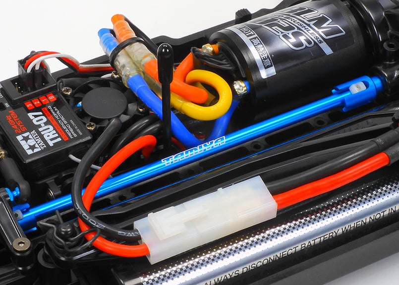 1/10 SCALE R/C 4WD HIGH PERFORMANCE RACING CAR