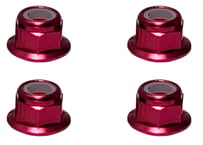 SGE-14FR SQUARE M4 Aluminum Flange Nylon Nut