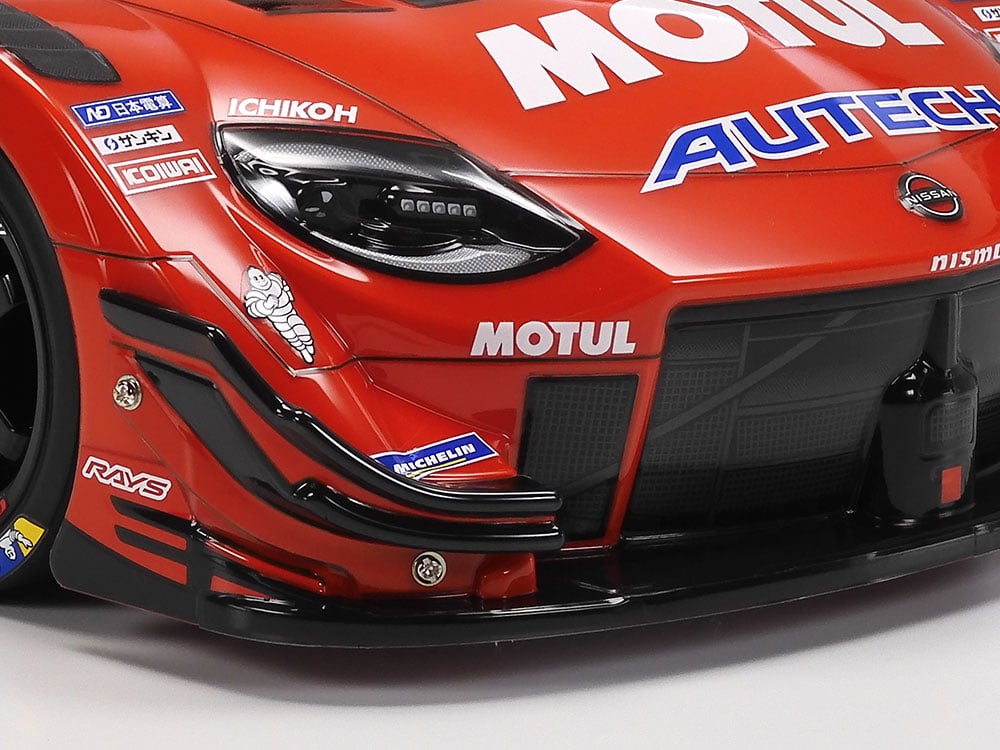 タミヤ 1/10 モチュール GTR 完成済みボディ　タイヤホイール付き タミヤ 1/10 モチュール GTR 完成済みボディ タイヤホイール付き