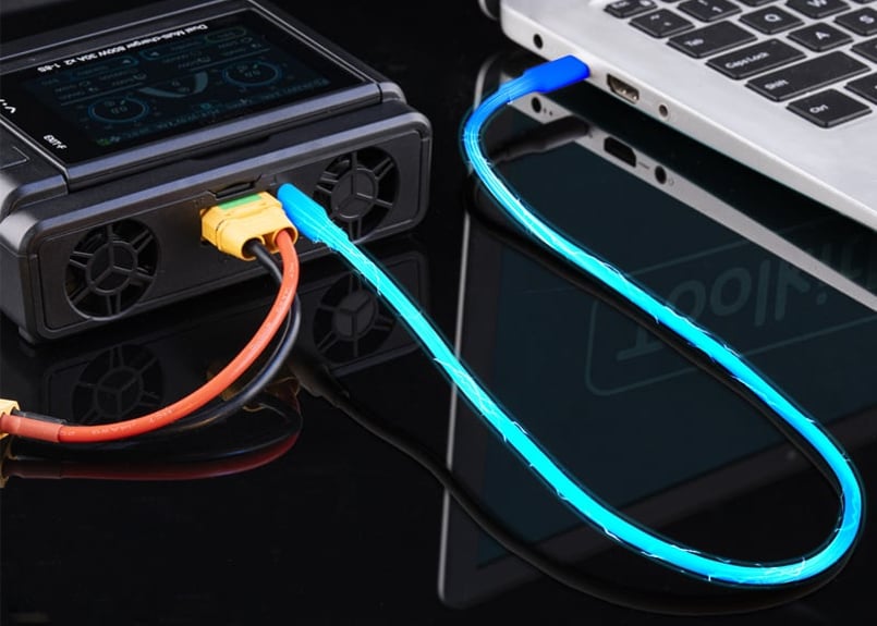TK13000 ToolkitRC M8D Touch Charger | RCnet Aut