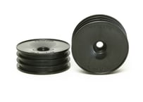 54338 2WD OFF-ROAD DISH FRONT WHEELS（BLACK,60/19) / OP-1338 2駆オフロードディッシュホイール黒･前輪 （60／19）