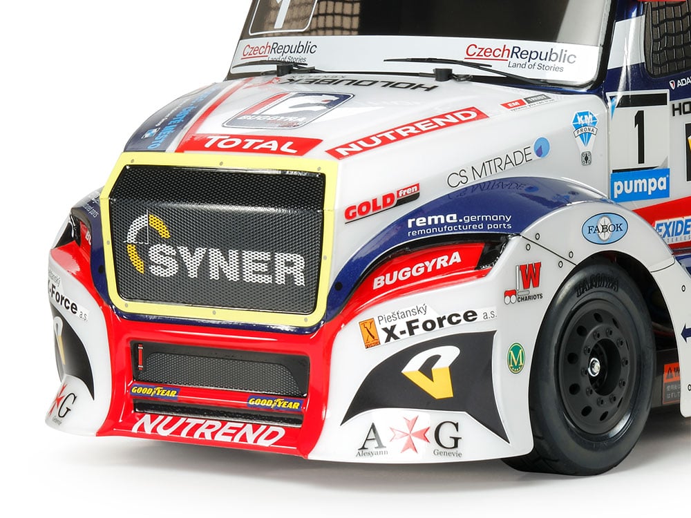 TAMIYA BUGGYRA FAT FOX RCトラック 1/14 Tamiya 58661 Buggyra Fat Fox Race Truck 1:14 TT-01E Kit