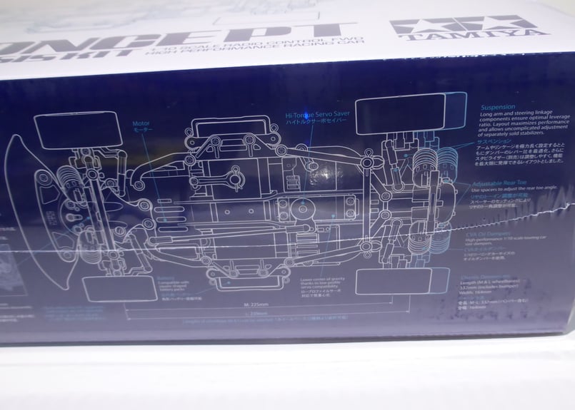 M-07 Concept Chassis Kit / 1/10RC M-07 CONCEPT
