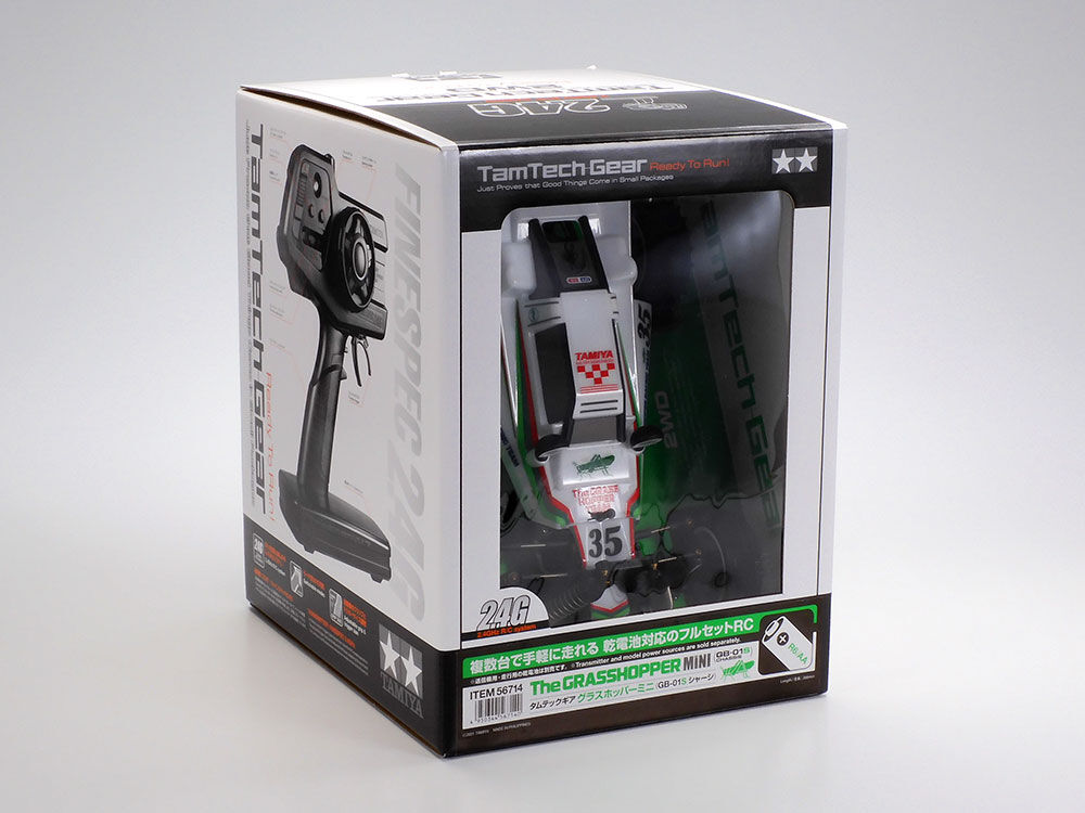 Tamiya Grass Hopper タムテックギア RC TamTech Gear Grasshopper Mini #1 Unboxing review upon