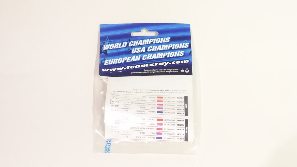 338182 XRAY Progressive Spring Set C=4.0-5.6 -