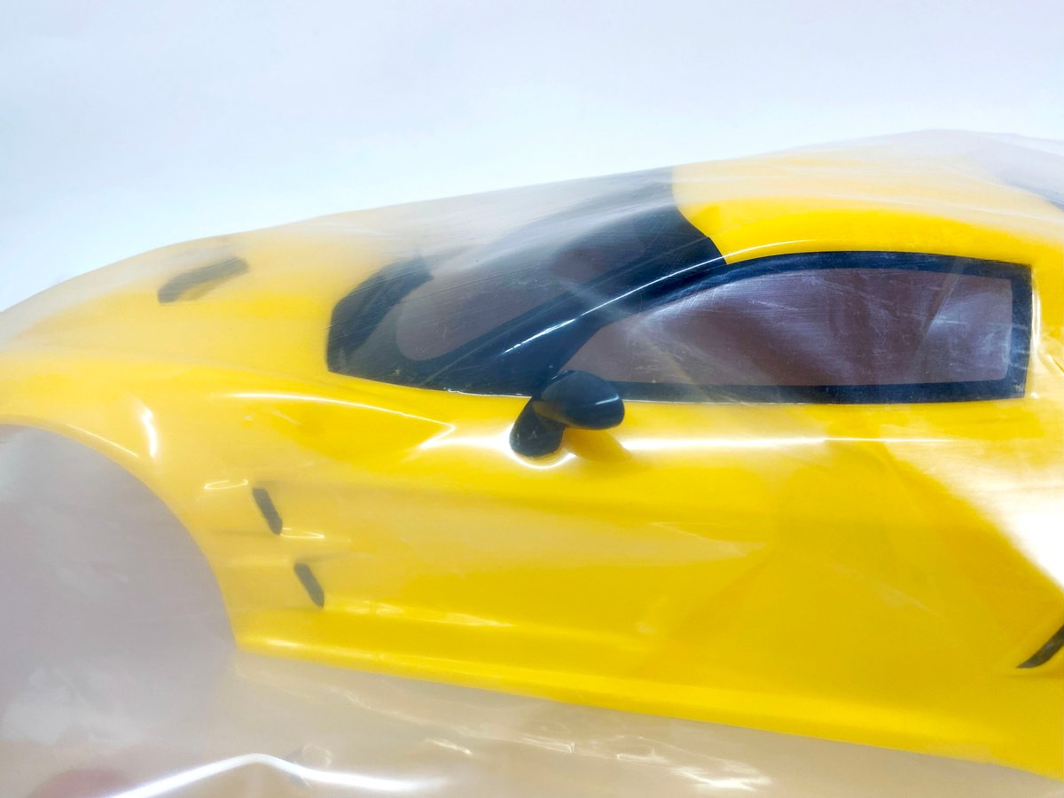 48142 Killerbody 1/10 Corvette GT2 Yellow Paint
