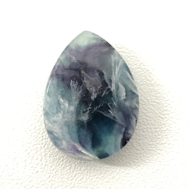 エンジェルフェザーフローライト　カボション フローライト（エンジェルフェザーinフローライト）カボション